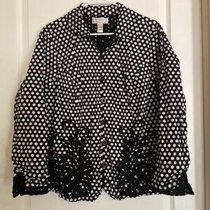 C.J. Banks Women’s Cotton Blouse 1X